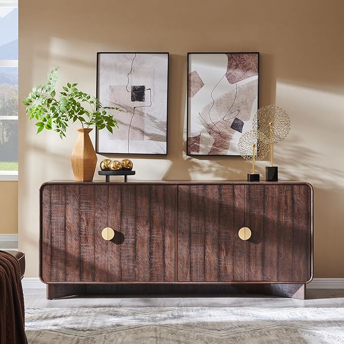IFGET 70" Modern TV Stand for TVs Up to 80 inches, TV Console