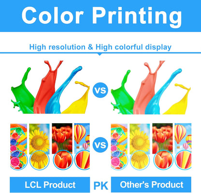 LCL TK8337 TK-8337 Toner Cartridge High Yield Replacement for TK-8337K TK-8337C TK-8337M TK-8337Y for Kyocera Taskalfa 3252ci 3253ci cs3252ci cs3253ci Printer (Black Magenta Cyan Yellow,4-Pack)