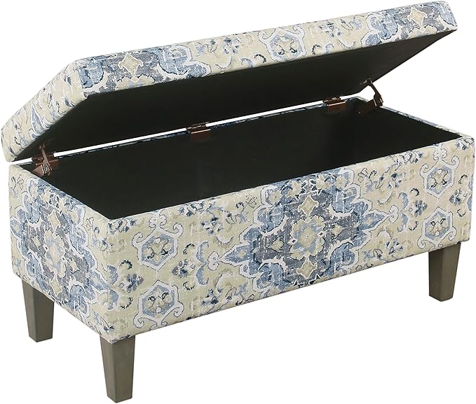 HomePop Large Decorative Storage Bench