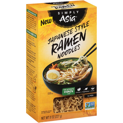 Simply Asia Japanese Style Ramen Noodles, 8 oz