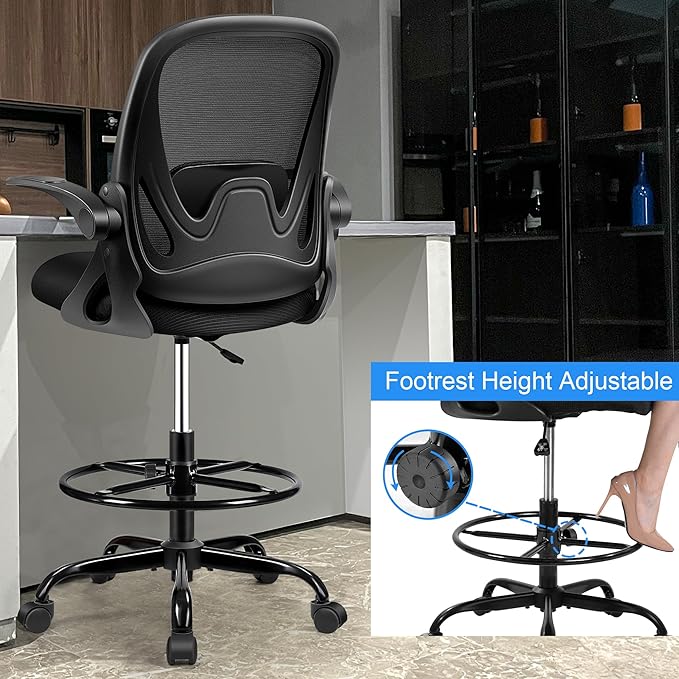 Drafting Chair Tall Office Chair