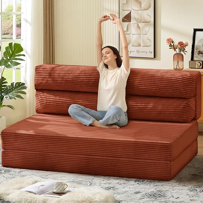 JUIKURY Folding Sofa Bed, Convertible Sleeper Chair