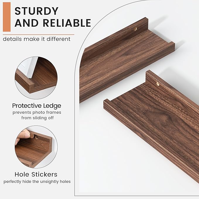 FLYJOE Floating Picture Ledge Shelves