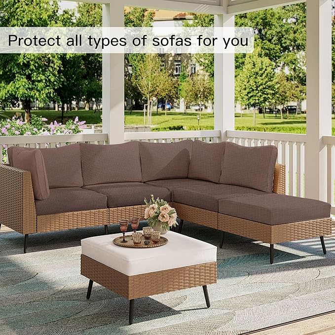 Outdoor Cushion Covers Set, Replacement