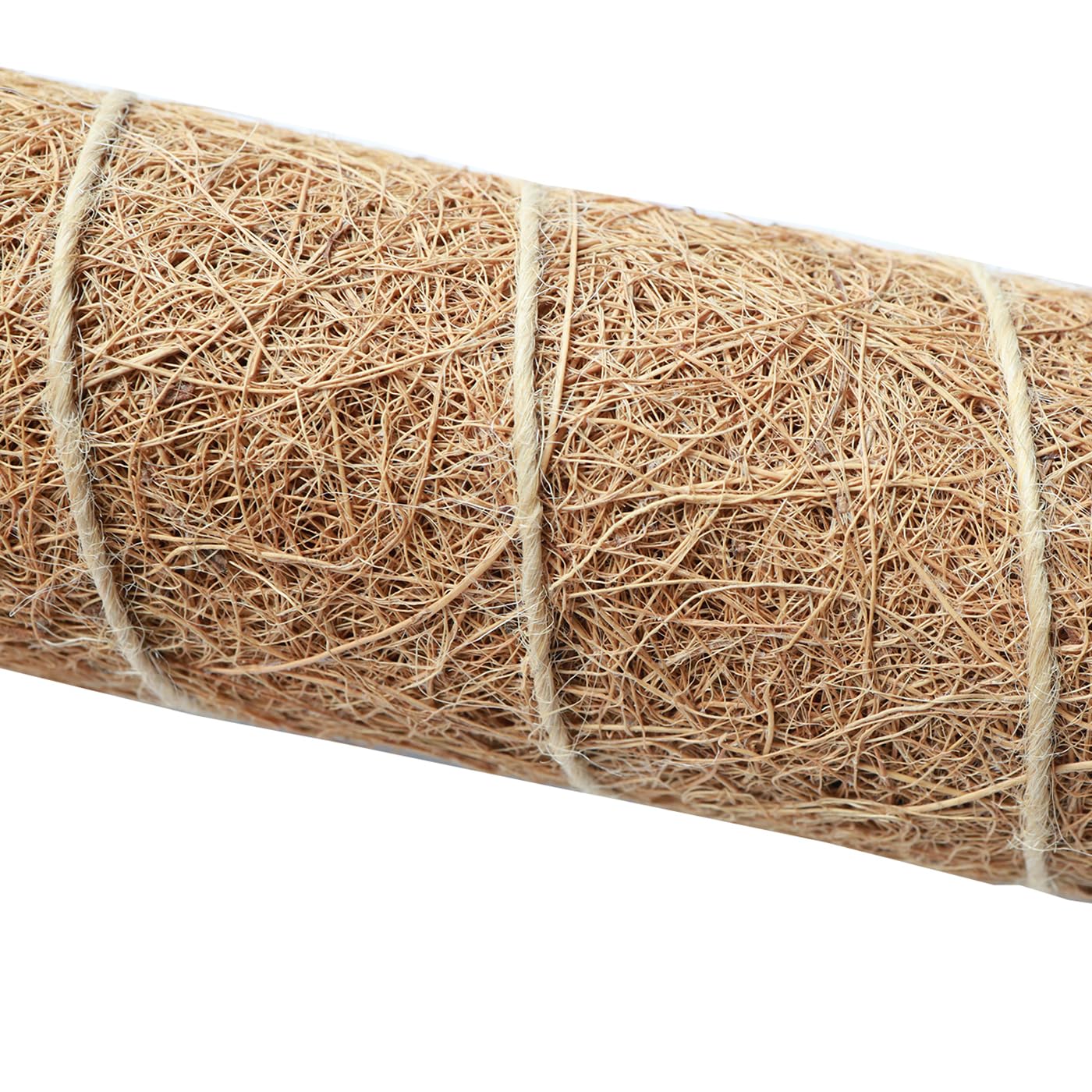 Moss Pole for Plants 4 Pack Natural Coco Coir Climbing Support Stakes with Plant Ties Indoor Monstera Plant Training Extension Poles 7.9inch Each Total 31.6 inch