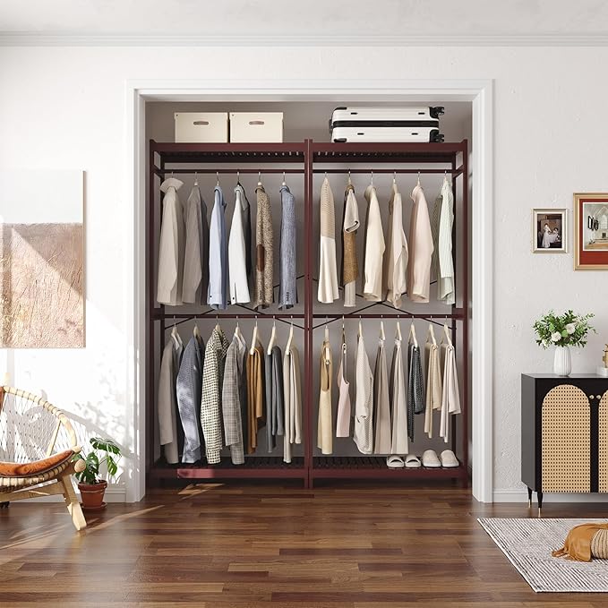 Homykic Bamboo Clothes Rack