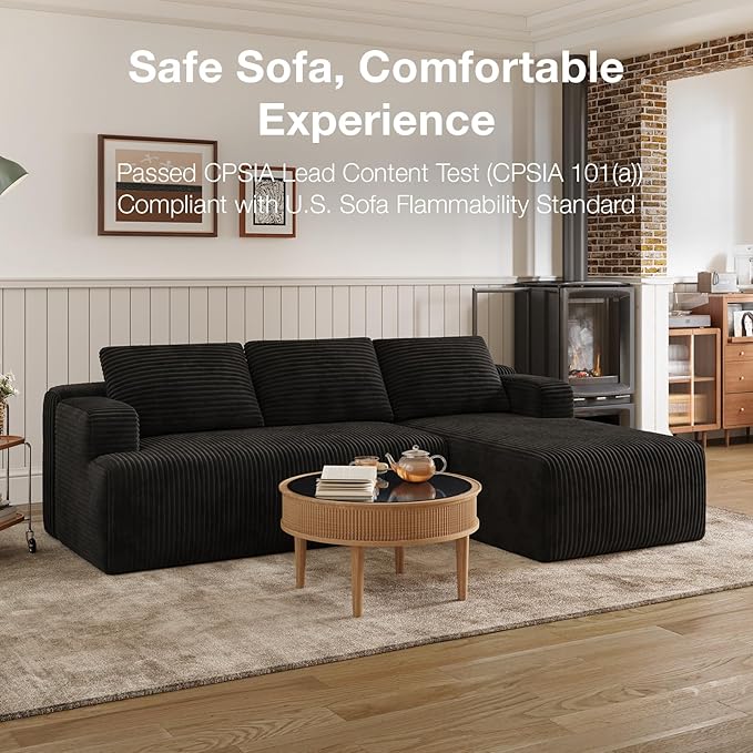 Novilla L-Shape Sectional Couches