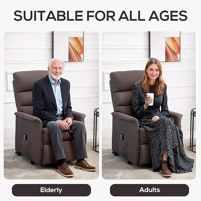 HOMCOM Power Lift Recliner Chair