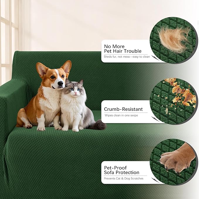 Arfntevss Stretch Sectional Couch Covers L Shaped Corner Sectional Sofa Cover