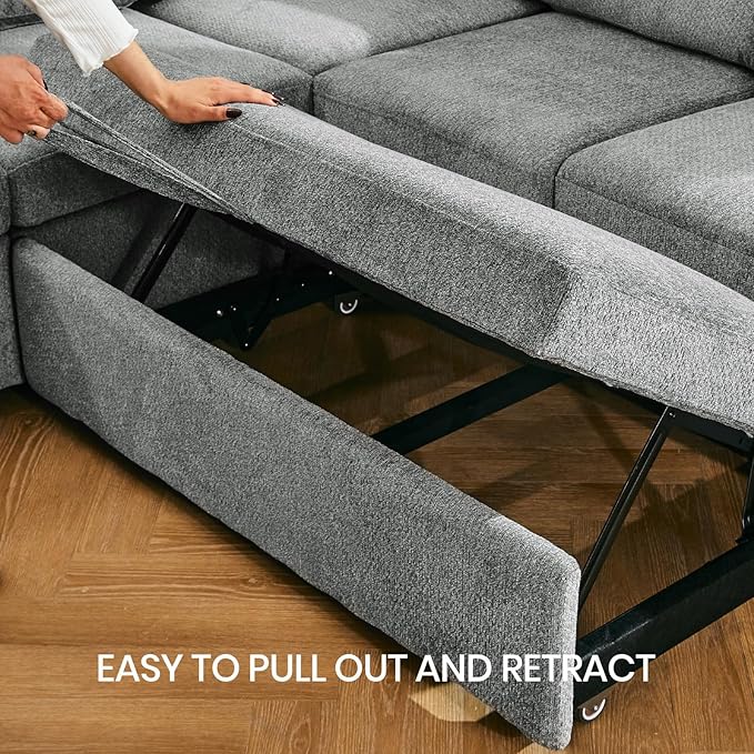 Belffin Sectional Sleeper Sofa