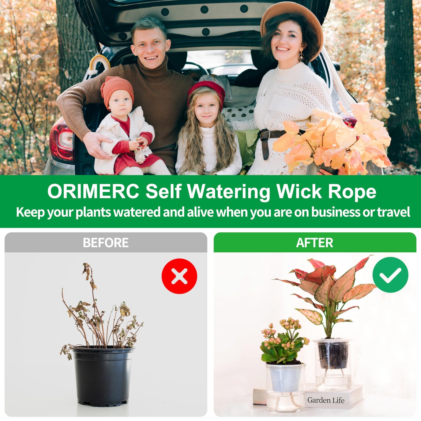 ORIMERC 4 inch Net Pots, 20 Pack Net Cups with 20 feet Self-Watering Rope&Plant Labels, for Hydroponic Aquaponics Kratky Orchid Vegetable Indoor Outdoor Growing Baskets Nursery Slotted Mesh BPA Free