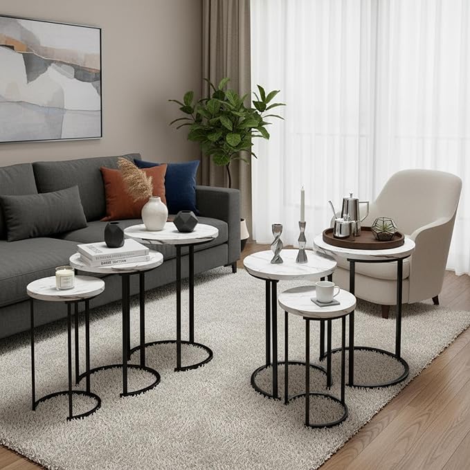 Lavish Home Nesting Tables