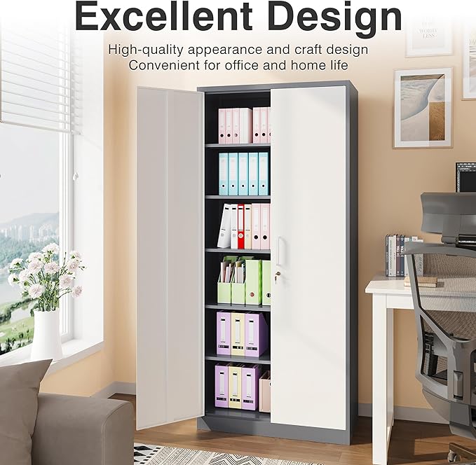 Wide & Deep Metal Storage Cabinet