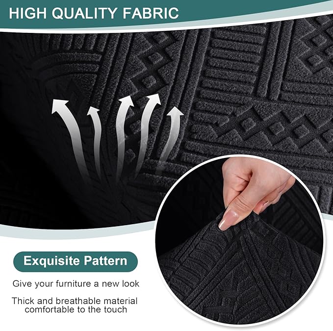 Ruaozz Loveseat Recliner Covers