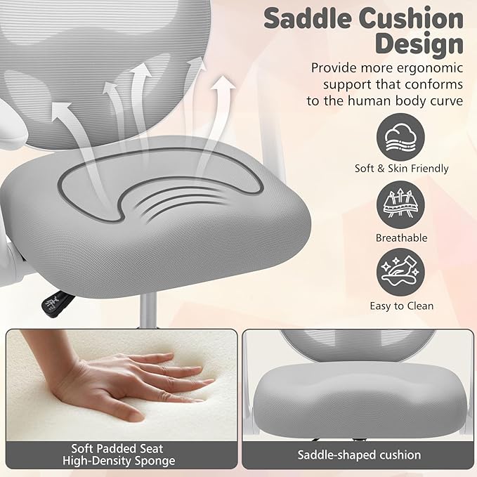 HOFFREE Kids Desk Chair Ergonomic Study Chair