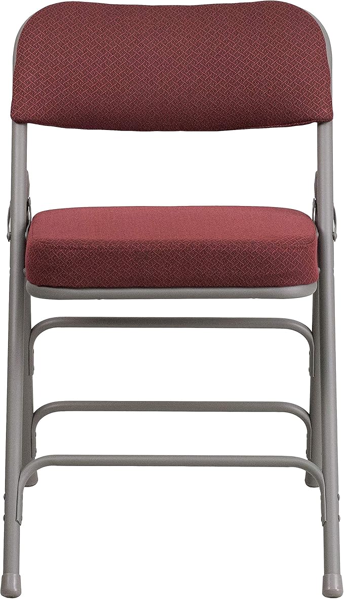 Flash Furniture HERCULES Series Premium Curved Triple Braced & Double Hinged