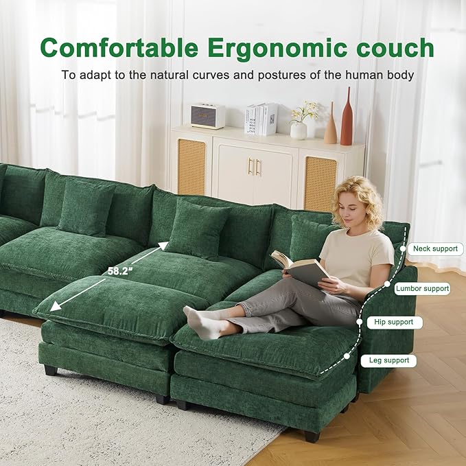 Expandable Modular Sectional Sofa