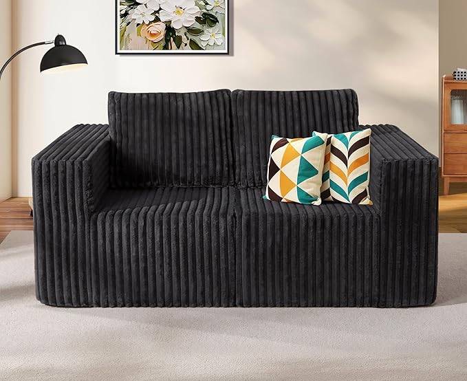 Modular Sectional Sofa 2 Seater Loveseat Modular Couch