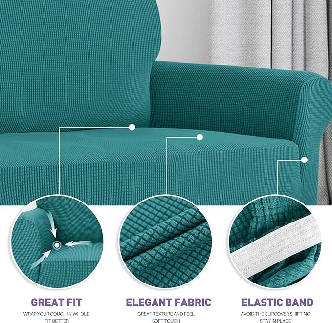ZNSAYOTX Super Stretch Chair Slipcover Universal Sofa Chair Covers