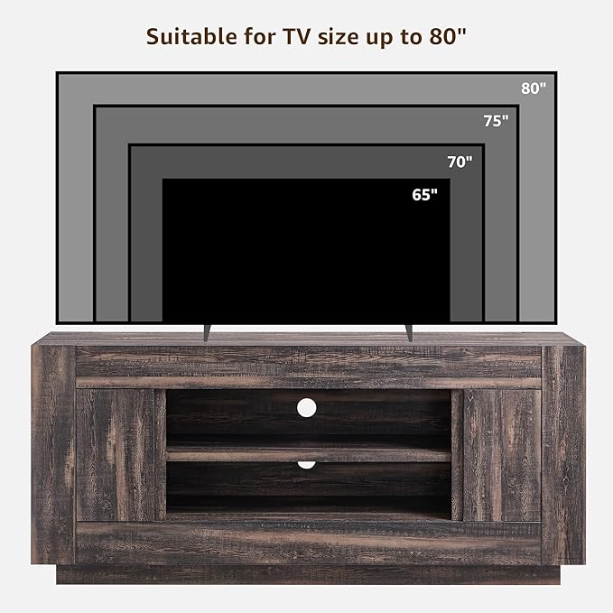 OKD Modern 70" TV Stand, Entertainment Center