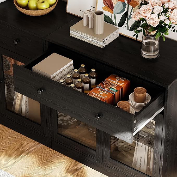 TUSY 71" Large TV Stand Set