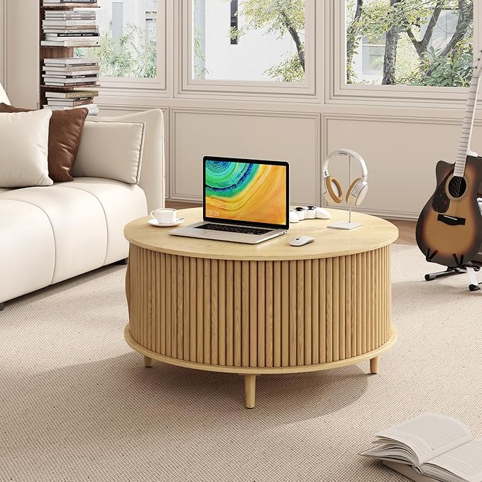 JOINICE, Round Coffee Table