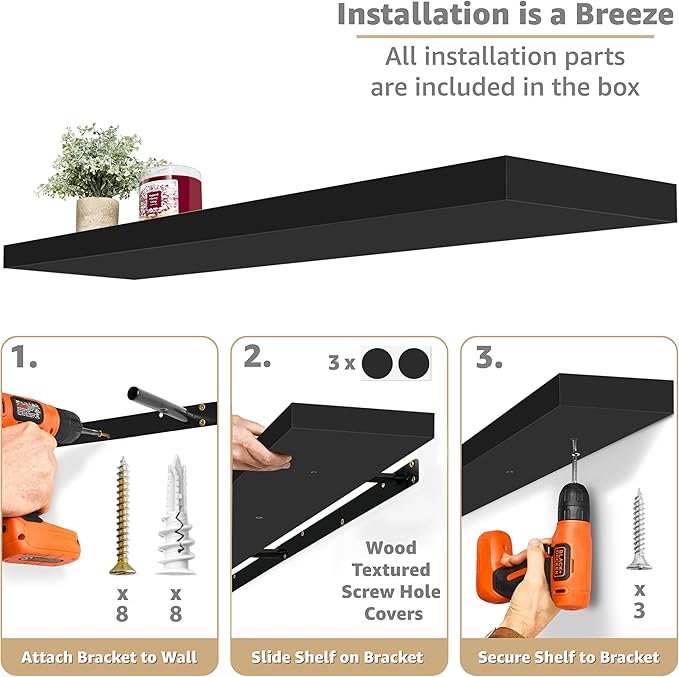 Sorbus Floating Shelves for Wall