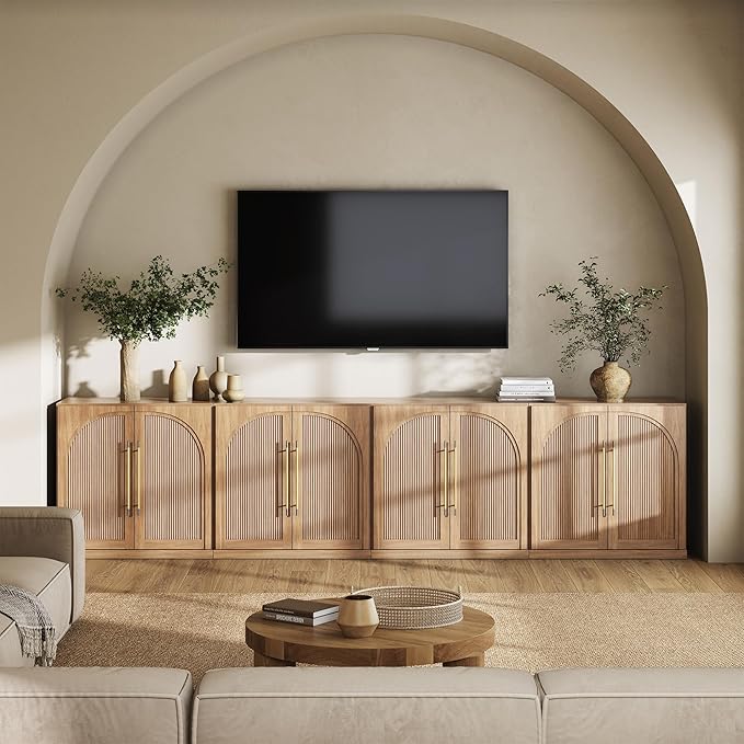 BELLEZE Set of 4 Modular Sideboard