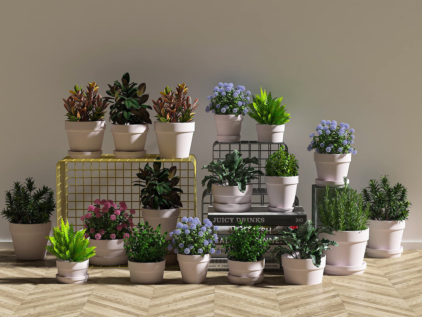 36 Pieces of Small Mini Pink Flower pots 2 inch Clay Flower pots,Cactus Flower pots,Succulent Nursery pots with Drainage Holes,Suitable for Indoor/Outdoor Succulent Plants,Crafts,Wedding Favor