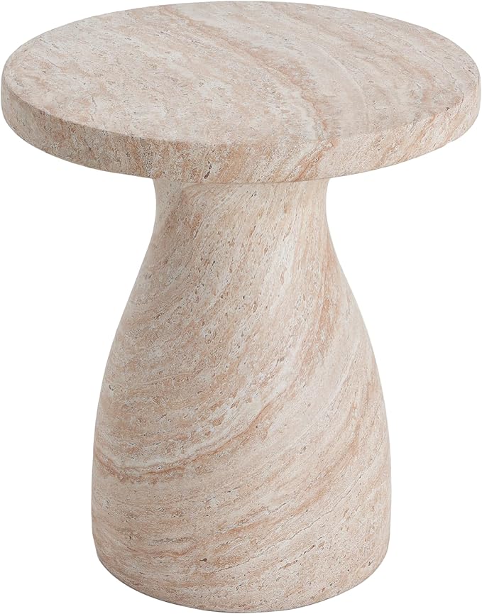 Christopher Knight Home Jayme 22.5" Indoor Outdoor Round Top Accent Side Table