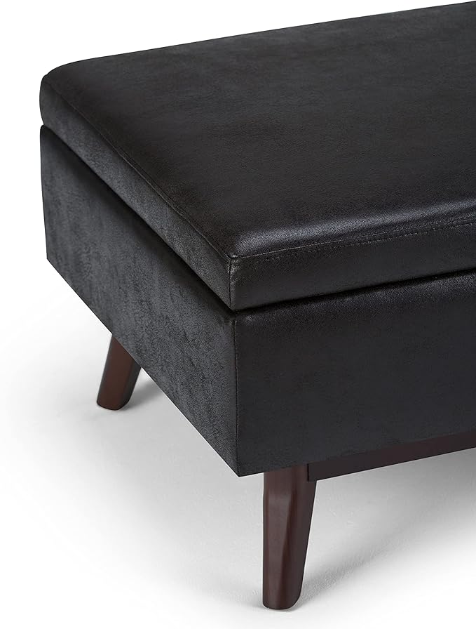 SIMPLIHOME Owen Coffee Table Storage Ottoman