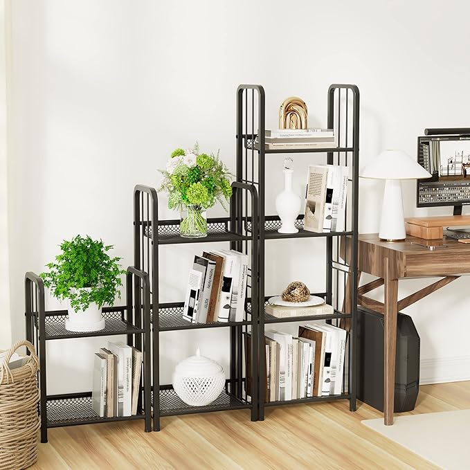 Bookshelf Vertical Storage Freestanding Storage Stand