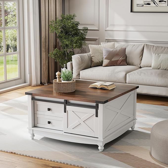 ALLSTAND 31.5" Lift Top Coffee Table