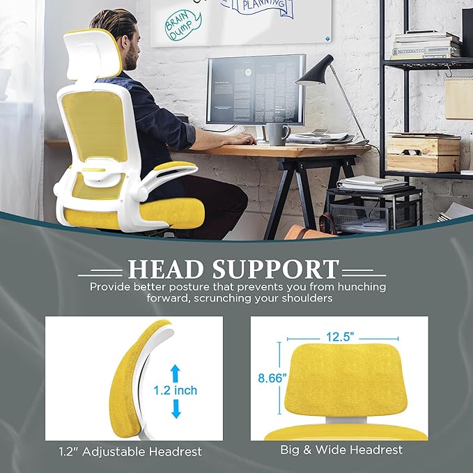 Mimoglad Office Chair, High Back Ergonomic Desk Chair