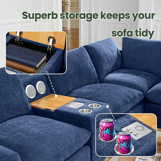 Brelice Modular Sofa Console