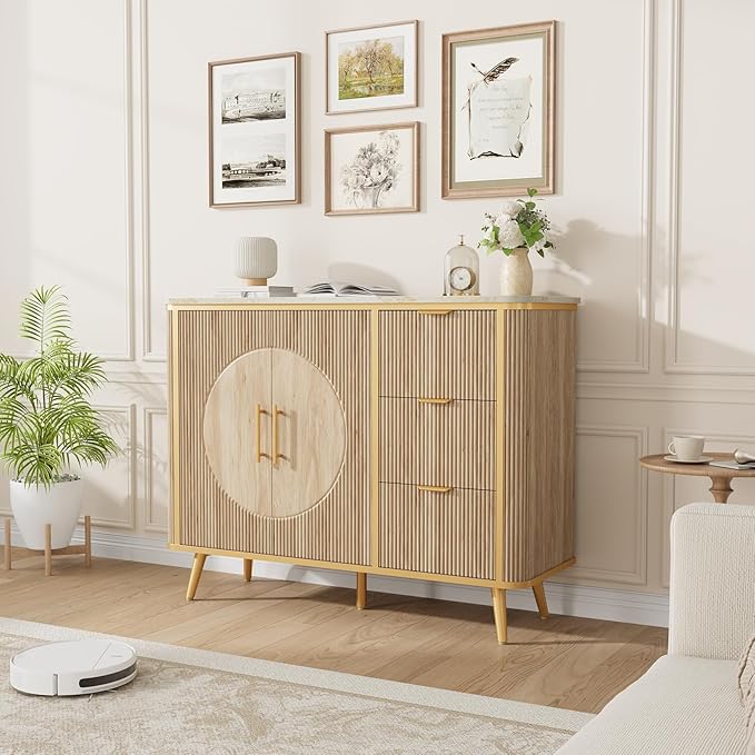 47.3" Modern Buffet Cabinet