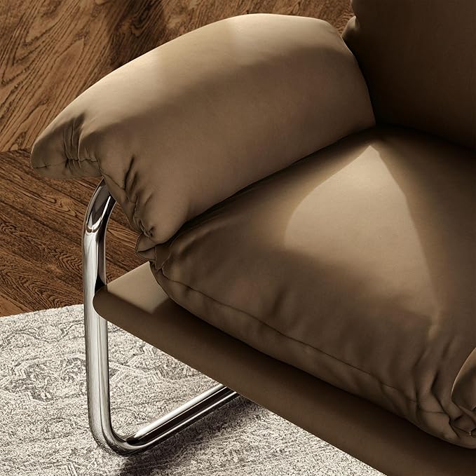 Modway Ansel Performance Velvet Accent Chair in Taupe