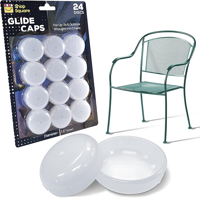 Wrought Iron Patio Furniture Feet Caps