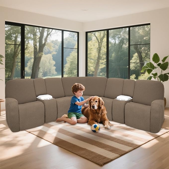 100% Waterproof Sectional Recliner Couch Covers