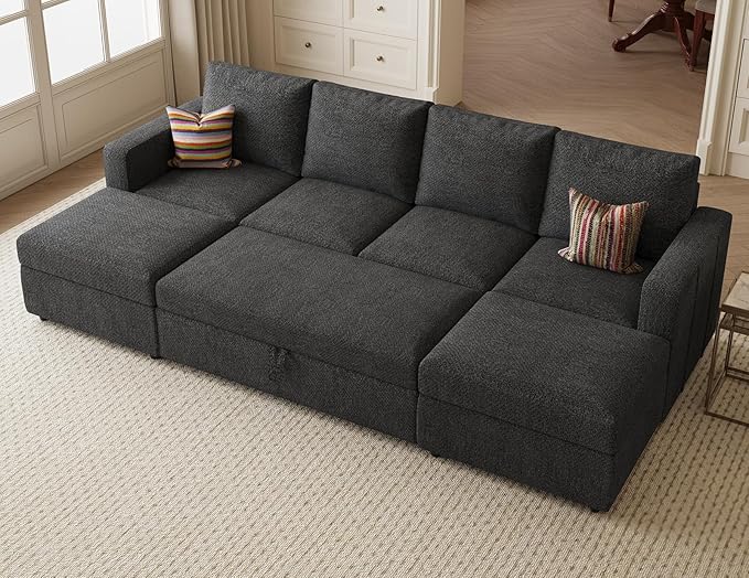 Belffin Modular Sectional Sleeper Sofa Bed