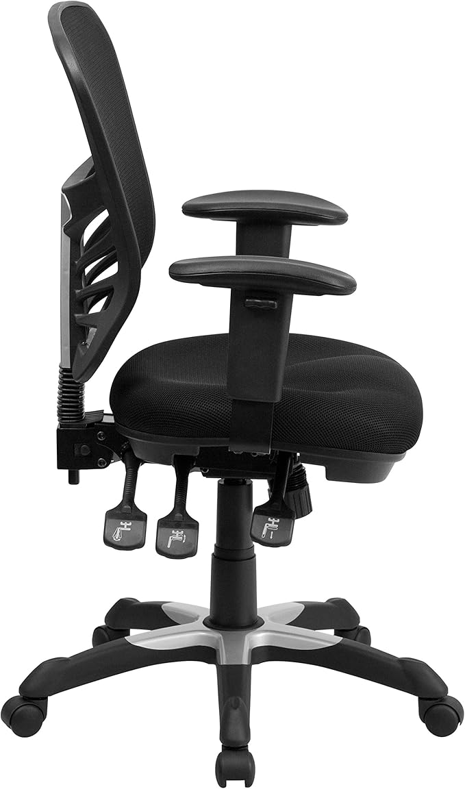Flash Furniture Nicholas Mid-Back Swivel Desk Chair