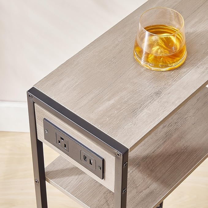 HOOBRO 15.7" Narrow Console Table
