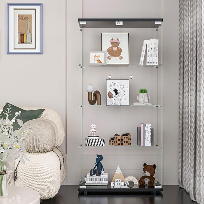 FANYUSHOW Glass Display Cabinet