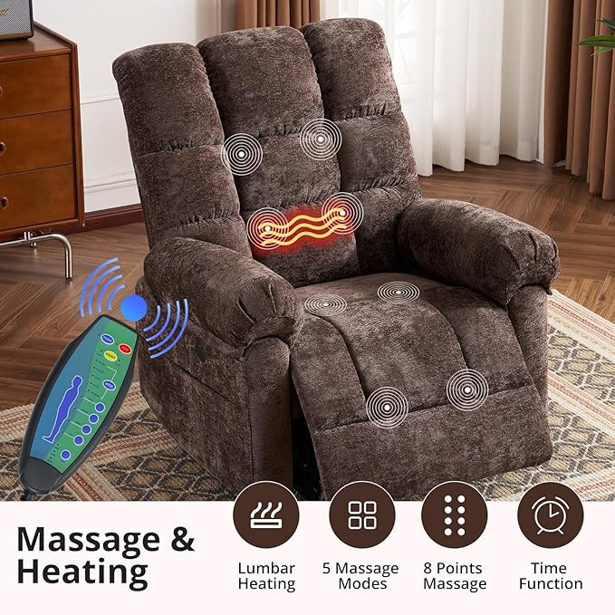 Oversized Power Lift Recliner Chair
