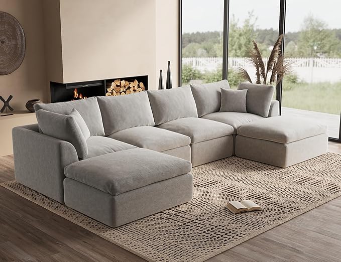 ohllob Oversized Cloud Sectional Couches
