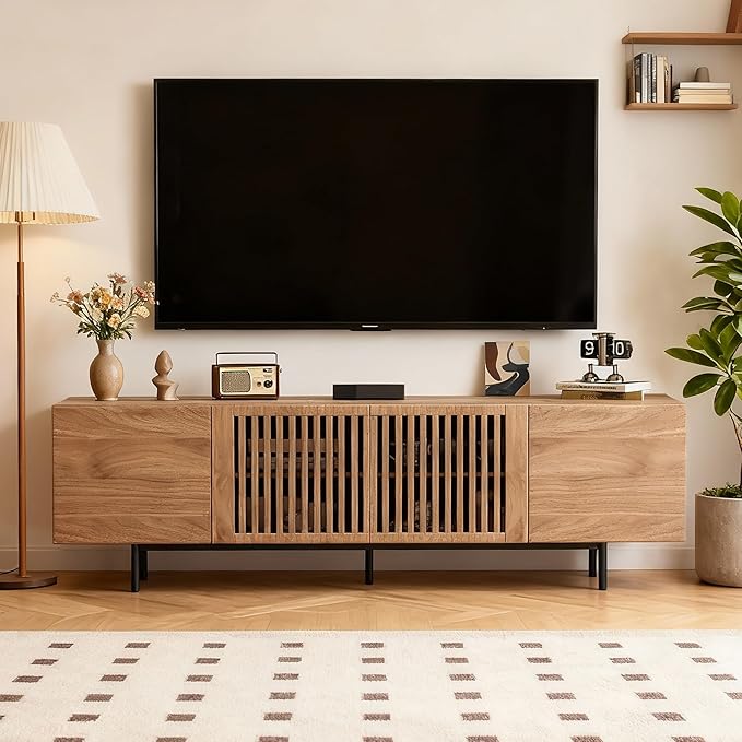 70.87" Mid-Century Modern TV Stand, Entertainment Center