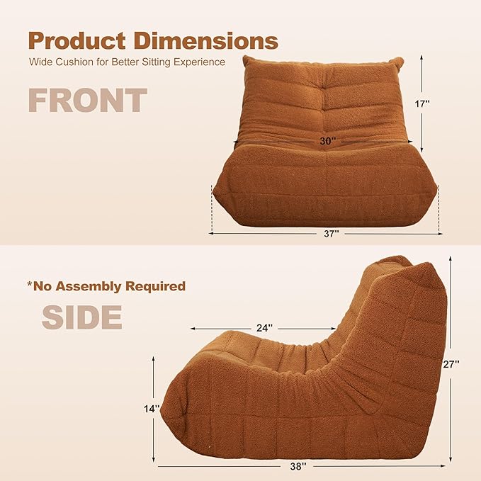 Bean Bag Chair Big Sofa Beanbag Chair