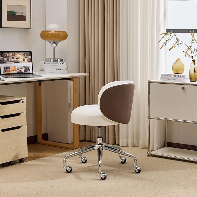 VINGLI Cute Small Swivel Desk Chair Comfy