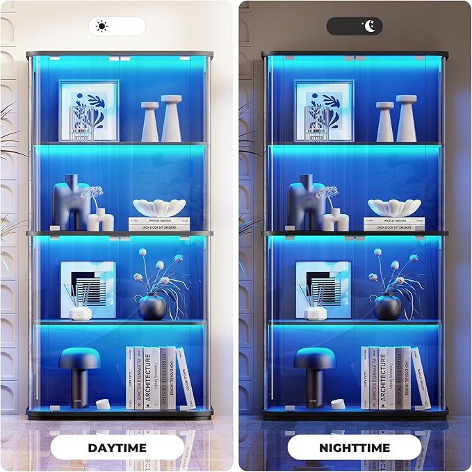 BROTTAR Rounded Display Cabinet