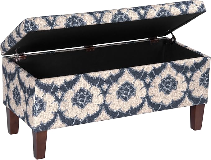 HomePop Large Decorative Storage Bench